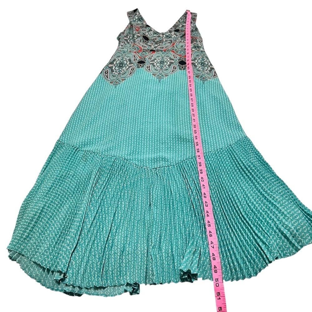 Anthropologie Maeve Canyon Creek Turquoise Dress - Picture 15 of 16